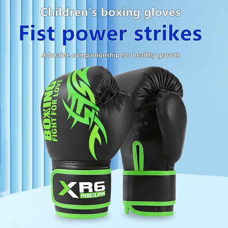 4/6 Unzen PU Atmungsaktiv Kinder Erwachsene Professionell Sanda Muay Thai Taekwondo Neutral Atmungsaktiv Boxhandschuhe