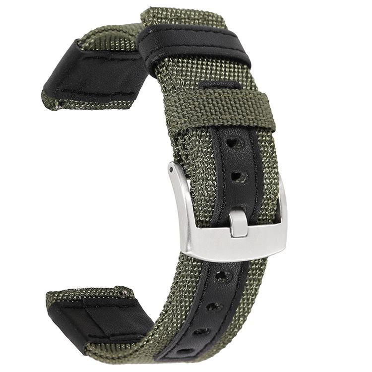 

Nylon Strap 20mm 22mm for Samsung Galaxy Watch 6 5 4 46mm Band Canvas Bracelet Sport Comfortable Wristband Quick Release Belt 22mm