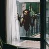 Thrilling Halloween Wall Breaking Zombie Ghost Living Room Home Stickers Decor