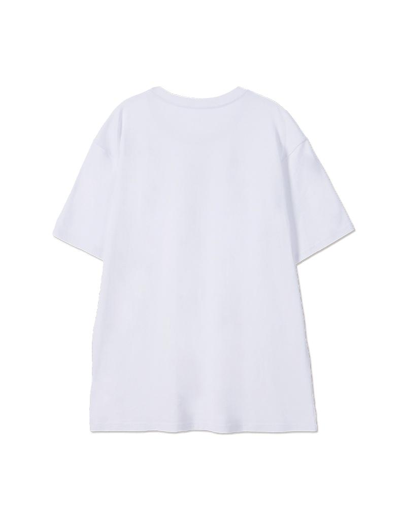 MAKEITTO [Twenty Twenty] Crew Neck Tee_White