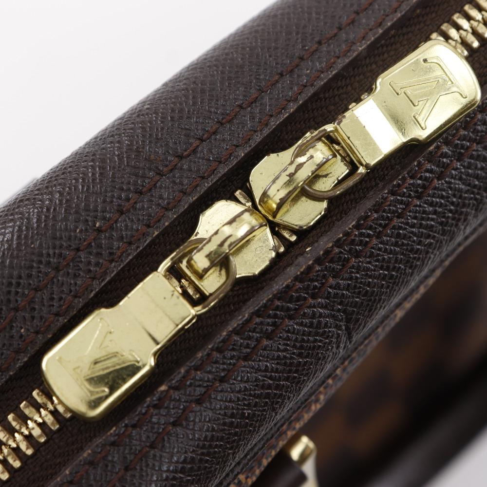 LOUIS VUITTON Brera Handbag N51150 Brown Damier canvas Women Used