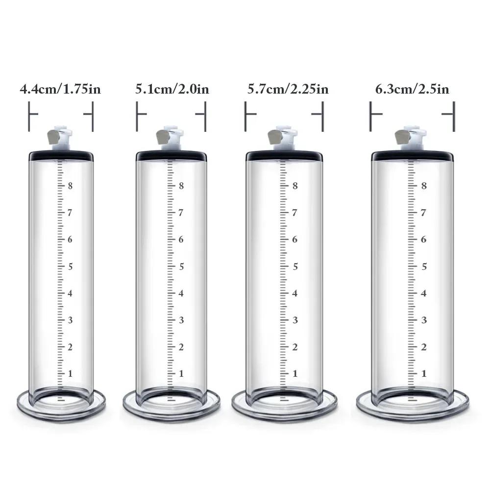 Pennis Enlargement Manual Vacuum Pump for Men Penis Enlarger Extender Cock Erection Stimulate Sex Tools Male Masturbation Toys