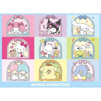 Puzzle 300 elementów - Kolekcja postaci Sanrio, popularne koreańskie puzzle
