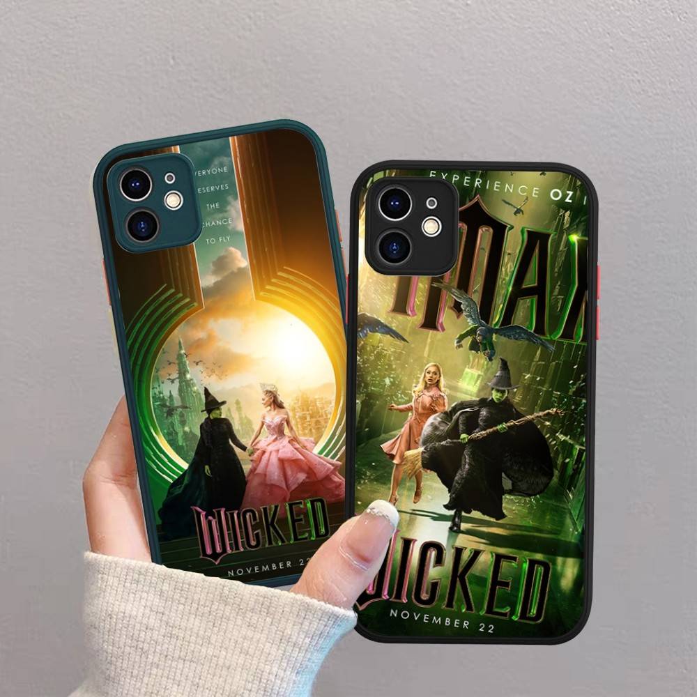W-Wicked Part One Movie Phone Case For IPhone 16e 16 15 14 13 12 11 Pro Max X XS MAX Plus Spuerstar Matte Cover