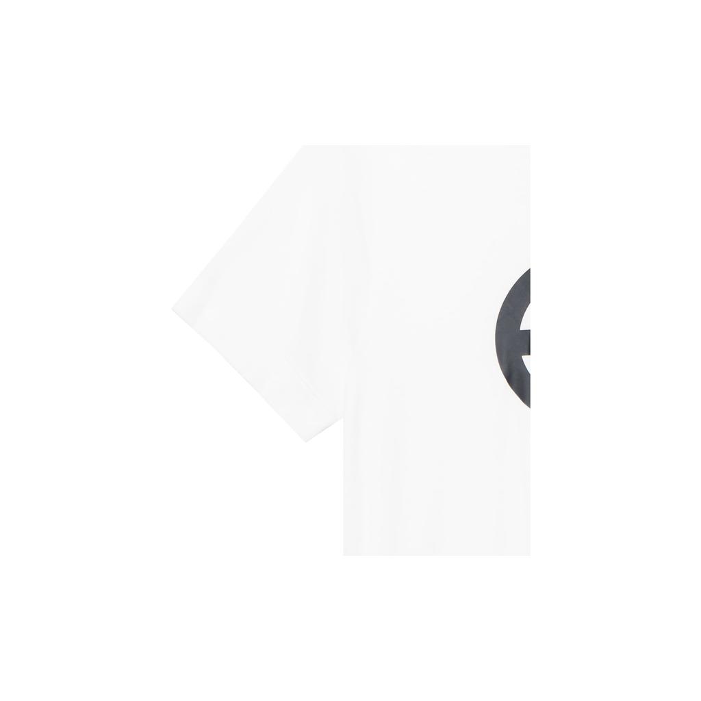 Emporio Armani Solid Color Logo Print Short Sleeve T-Shirt Men tops Off-White 6K1T74-1JUVZ-0101