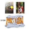 Ladder Soft Rope Reusable Kids Adults Fast to Flame Resistant for Outdoor Engineering Residential