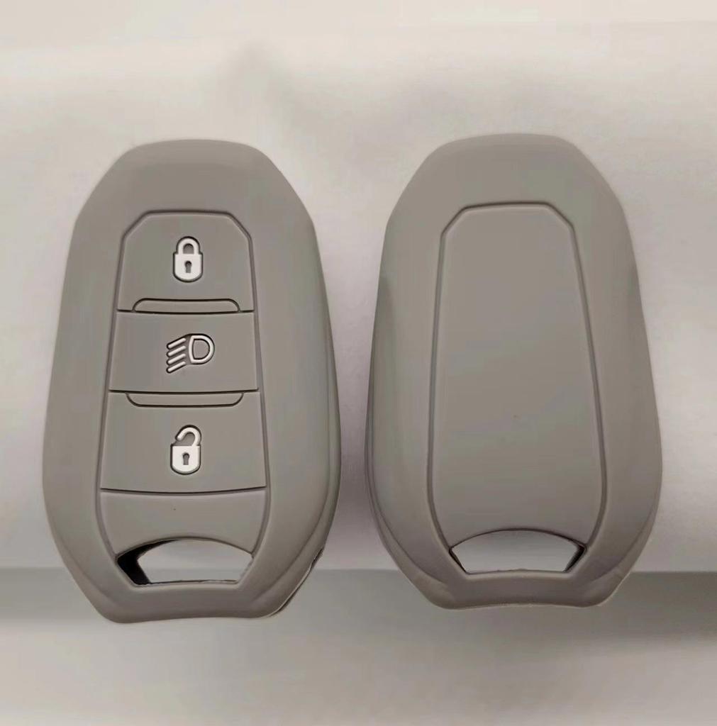 Silikon-Schlüsselhülle für Dongfeng Citroen Tianyi C5, C3XR, Peugeot 408, 508