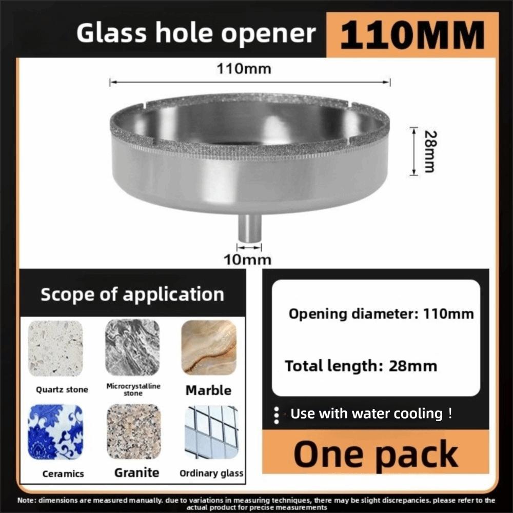 6-110mm Glass Hole Saw Drilling Crown Drill Bits Durable Diamond Hole Saw  Marble Drilling