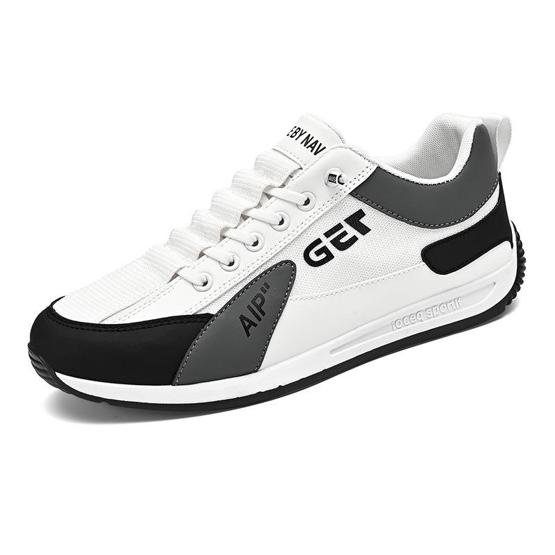 Spring and autumn new foot cover lazy men's shoes commuting casual color matching trendy shoes outdoor wear-resistant flat bottom work one pedal