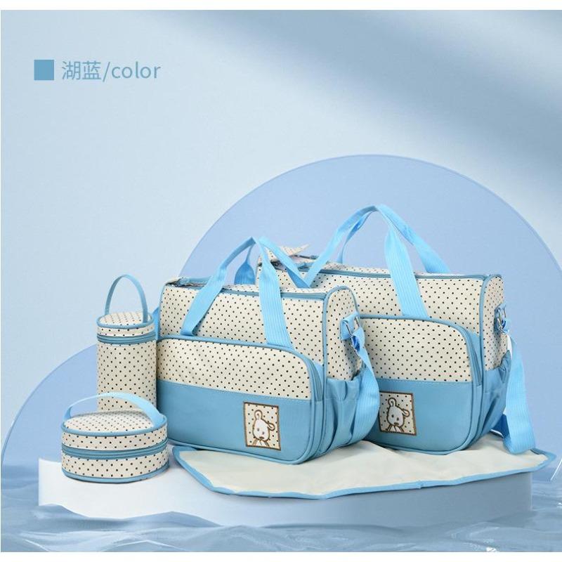 Parent Child Travel Mommy Bag Casual Fashion Crossbody Bag Household Multifunctional Large Capacity Handbag Waterproof Shoulder Bag