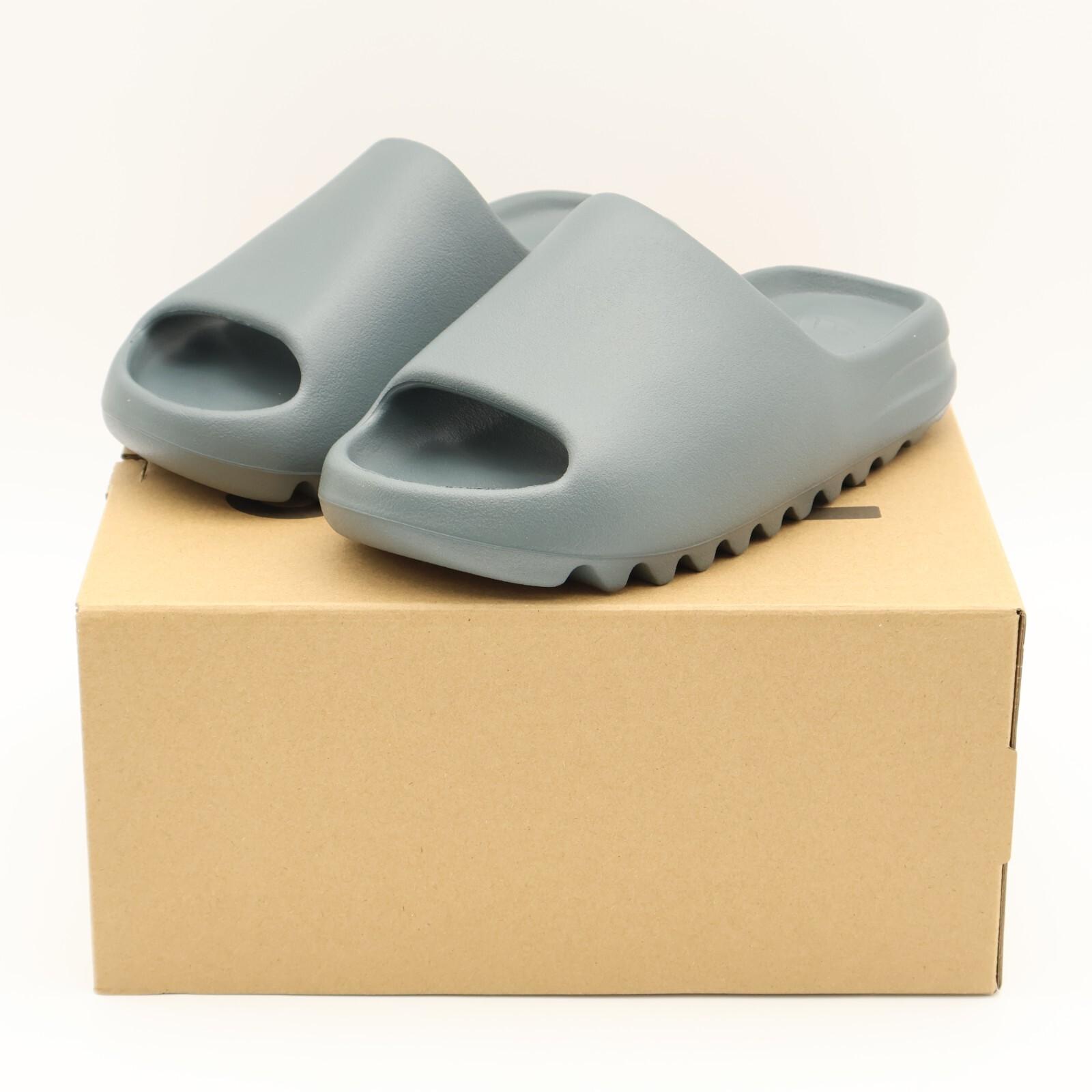 ID2349 adidas Yeezy Slide Slate Marine (Мужской) 4