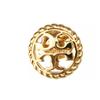 TORY BURCH Double T Logo Metal Earrings Women's Gold 136618-720-gold F