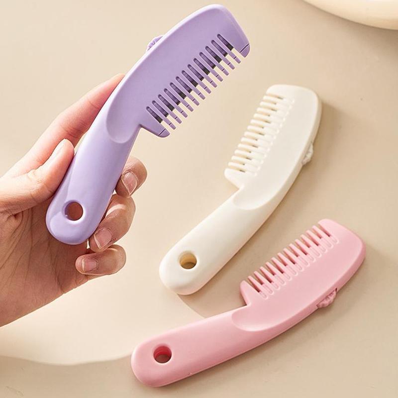 Hair Cutting Comb Hair Brushes With Razor Blades Hair Trimmer Cutting Thinning Tool Professional Styling Barber Cutter Accessory