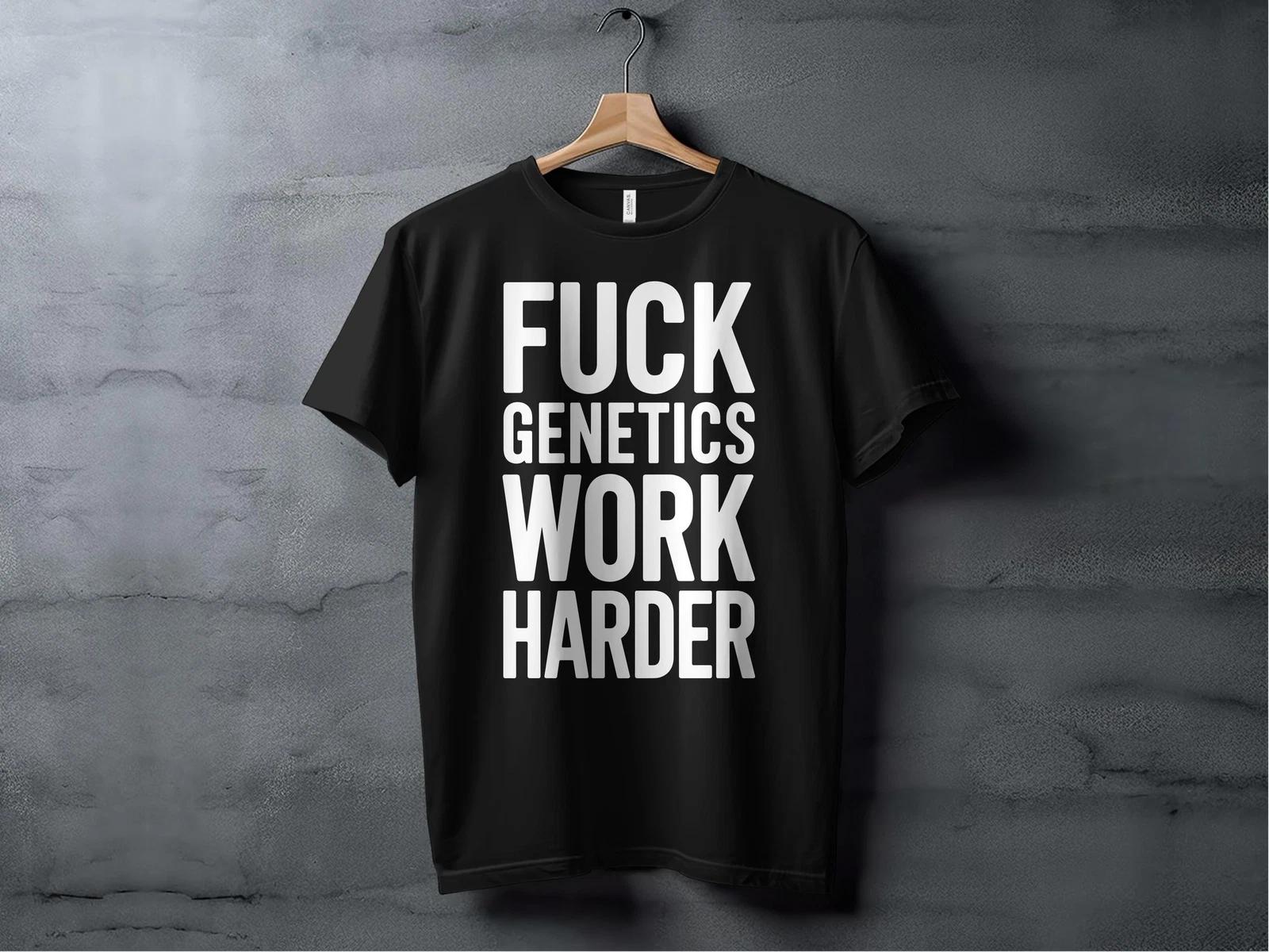 Genetics Workout Men s and Women s T-shirts L