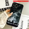 2DFlat Starry Night Wolves Silhouette All Inclusive Film Hard iPhone Case, Compatible with iPhone 18 Pro Max 17 16 15 14 13 12 11