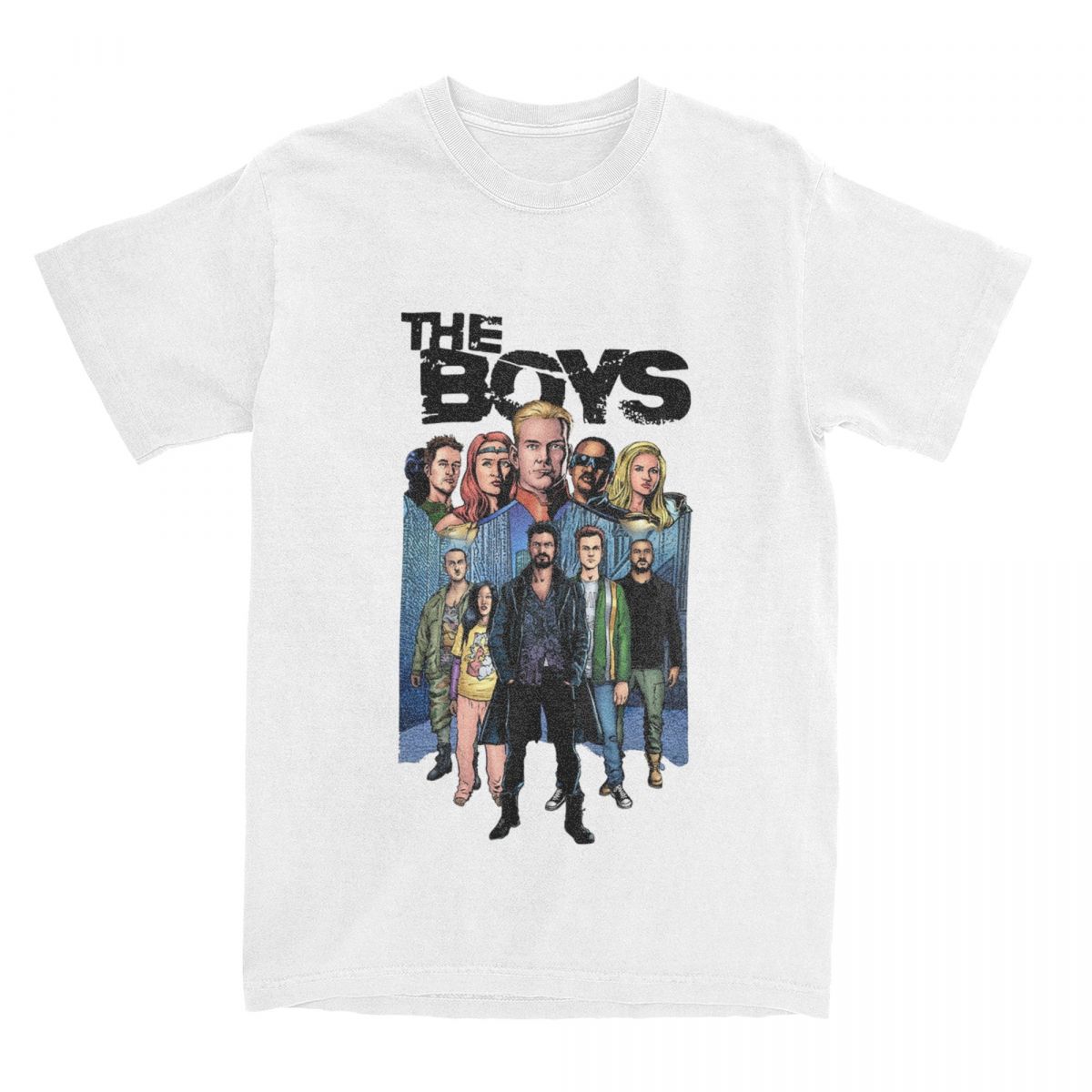 

Men The Boys Tv Show TShirts Police Poster Cotton Clothing Summer Funny ShortSleeve T Shirt ONeck Hip Hop Pattern Tee Shirt 3XL
