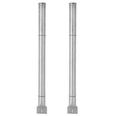 2PCS BBQ Parts Gas Grill Replacement Stainless Steel Grill Burners Tube Replacement Fit for