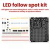 DIY LED Elektronik-Bausatz CHA-81 DC4,5-9V LED Tracking-Licht Spiel Lötprojekt Übung Follow Spot USB/Batterie Stromversorgung