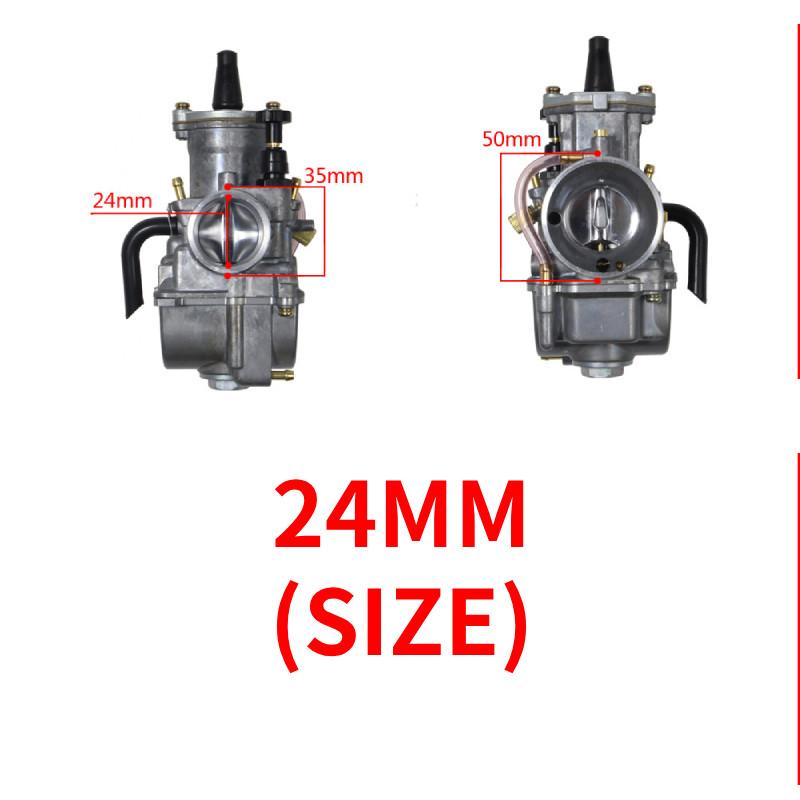 High Performance Pwk Carburetor With Interface Nozzle Available In 21 To 34mm Sizes For Atv And Utv Modifications