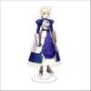 16CM Anime Fate stay night Cosplay Acrylic Stand Ornaments Sakura Matou/Illyasviel von Einzbern Figure Stand Halloween Gifts