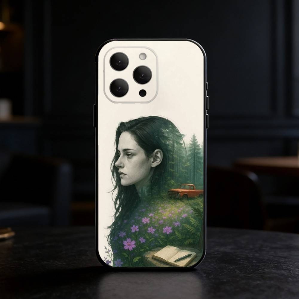 T-Twilight TV Series Phone Case For iPhone 17,16,15,14,13,12,11 Plus,Pro,Max,Mini Silicone Black Soft Cover
