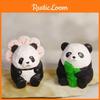Décor Panda en Bois avec Pendentif Porte-clés Pour Cadeau de Maison et Collection
