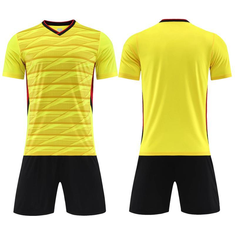 Voetbalpak Mannen Voetbal Sportkleding Kinder Trainingskleding Korte Mouwen Voetbalshirt Team Uniform