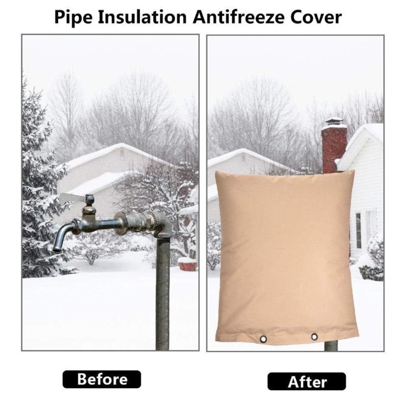 Well Pump Cover, Water Pump Well Covers Pipe Insulation Antifreeze Cover Water Pipe Insulated Pouch Backflow Preventer