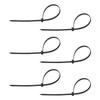A20F-100 Pack Cable Zip Ties Heavy Duty 12 Inch, 7.6Mm Strong Plastic Wire Ties With 70Kg Tensile Strength, UV Resistant