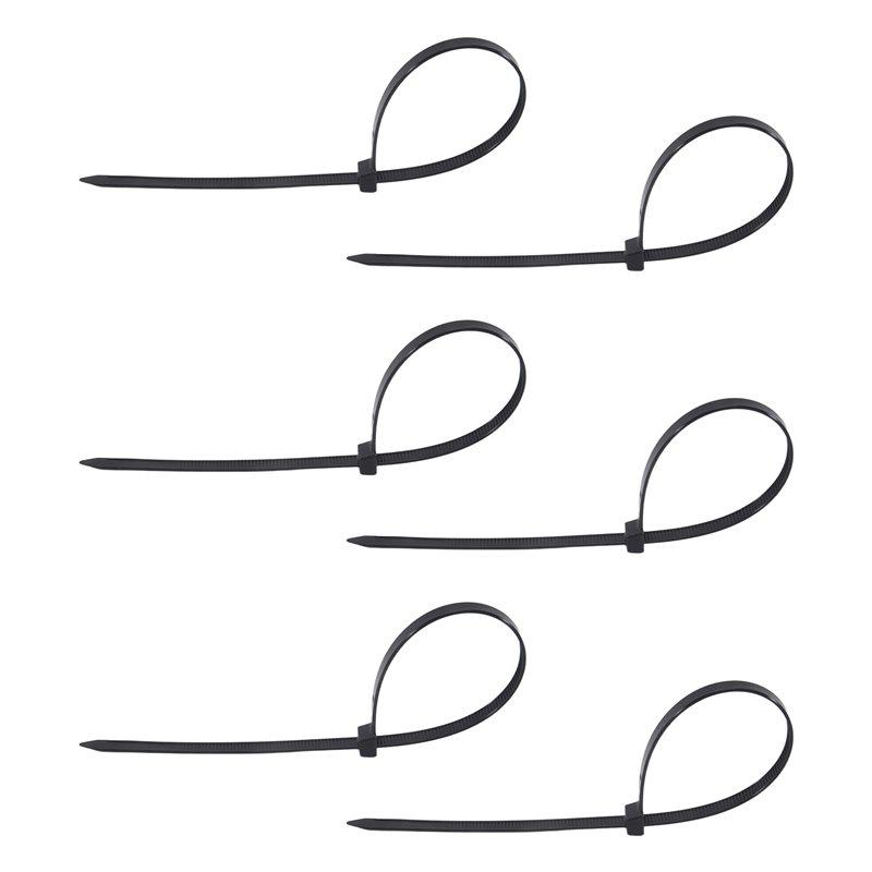A20F-100 Pack Cable Zip Ties Heavy Duty 12 Inch, 7.6Mm Strong Plastic Wire Ties With 70Kg Tensile Strength, UV Resistant