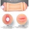 Mastuburador masculino, fácil de limpiar, cómodo, labios sexys, acogedor, coño masculino, muñeca, producto para adultos
