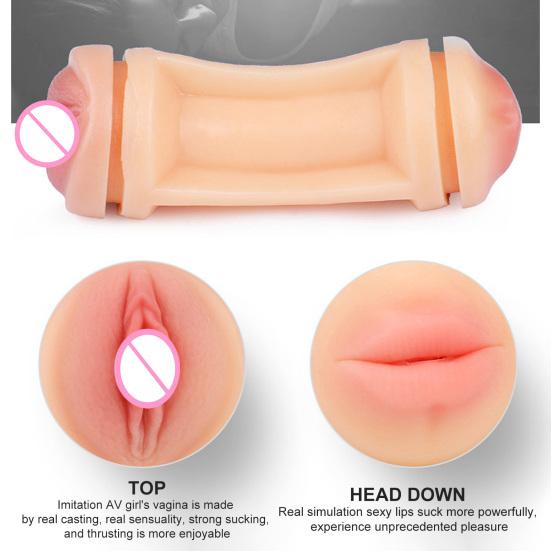 Mastuburador masculino, fácil de limpiar, cómodo, labios sexys, acogedor, coño masculino, muñeca, producto para adultos