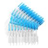 200Pcs Box Dental Floss Interdental Brush Teeth Stick Toothpick Soft Silicone Double Ended Tooth Picks Oral Care