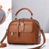 2026 new atmospheric women's portable messenger bag simple and versatile multi-layer large-capacity commuting small square women's bag