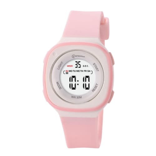 

GAWZ JAPAN MINGRUI Women s Rectangle Digital Watch for Kids and Women, Round and Square Design, Pre-Set Time, Waterproof, Includes Japanese Instructio