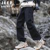 JEEP SPIRIT Men's Loose Fit Outdoor Cargo Sports Pants