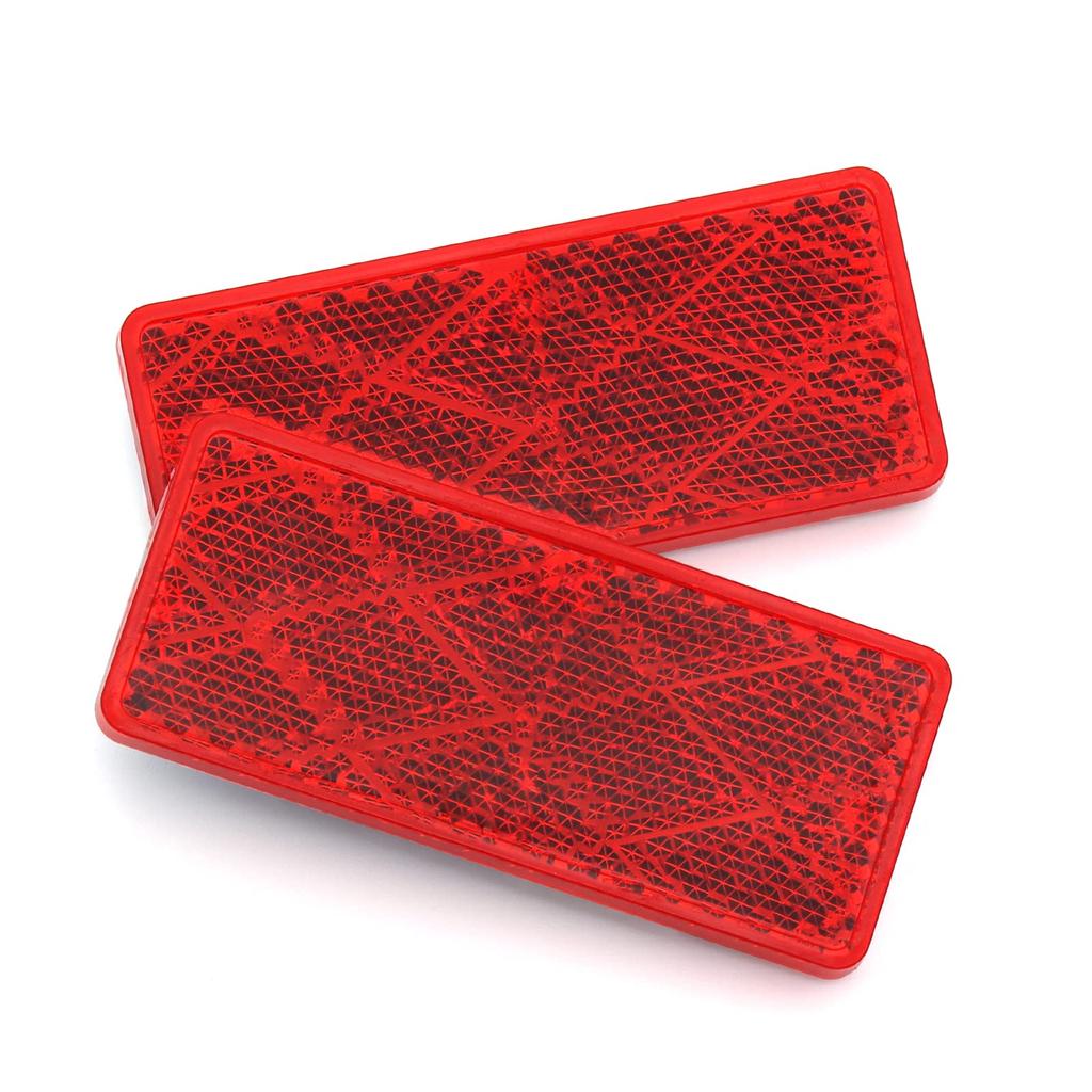 MFC PRO Red 2.8 x 1.2 inches (70 x 30 mm) Night Safety Warning
