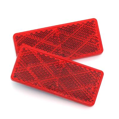 MFC PRO Red 2.8 X 1.2 Inches (70 X 30 Mm) Night Safety Warning