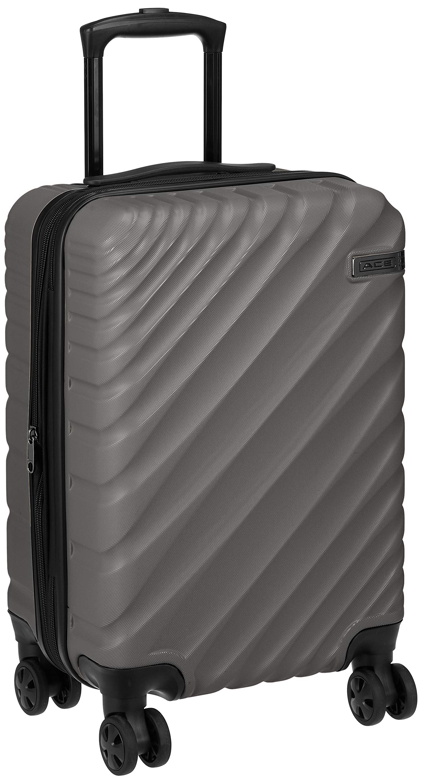 

Design Dubai Suitcase Oval with expandable possible 43L 48 cm Gray [Ace Ace] function, carry-on 3.1kg серый