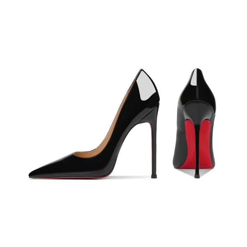 Red sole single shoes sexy high