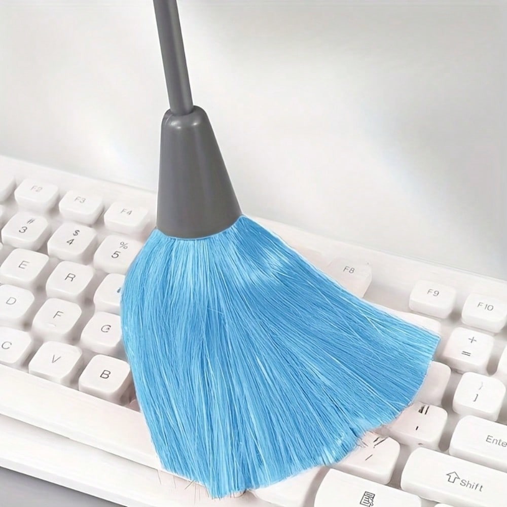 Electrostatic Feather Duster Brush - Washable Dust Remover - Ultrafine Fiber - Attracts Dust Like A Magnet - Suitable For Books