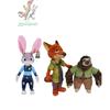 Adorable Crazy Animal City Cartoon Plush Toy Bunny Judy Fox Stuffed Animal Doll Pillow