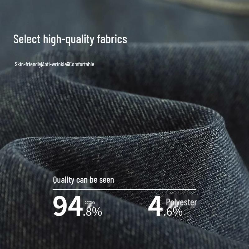 High-Waisted Wide-Leg Petite Slimming Jeans for Pear-Shaped Figures - Spring & Autumn 2025 Collection