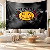 Nirvana Wandteppich, Weicher Stoff Wandbehang, Dekorative Kulisse Für Schlafzimmer Heim Wandkunst