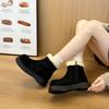 Women's thick-soled winter fur as one lightweight warm anti-cold padded snow boots non-slip wear casual sneakers cotton boots