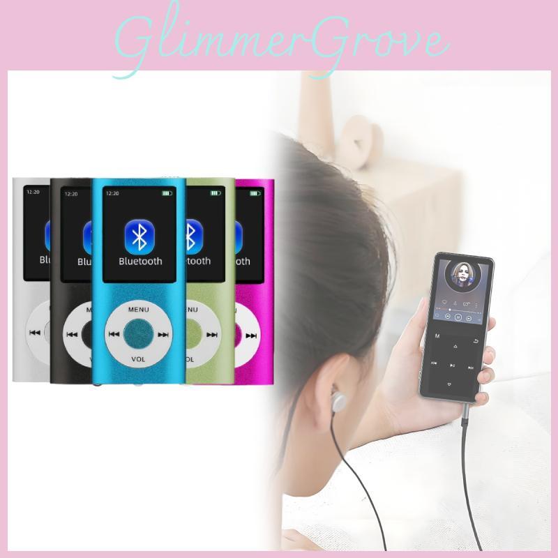 Mp4 Player Mp3 Portable Music With Memory Sd Card Ultra Thin Digital Lcd Screen