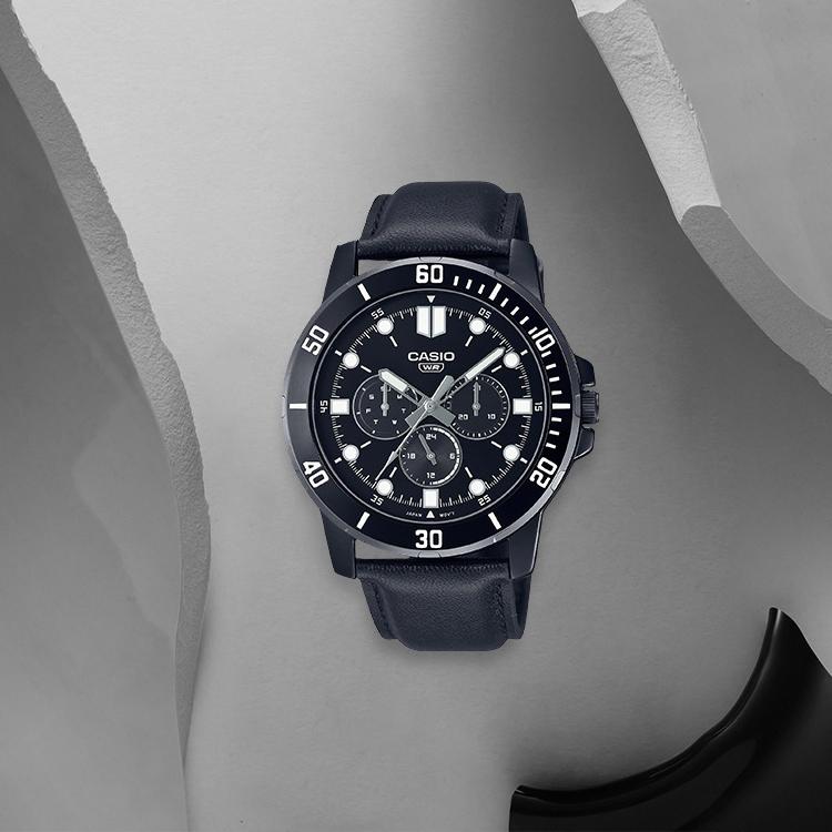 CASIO Analog MTP VD300BL 1E MTP-VD300BL-1E
