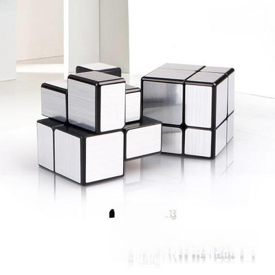 Qiyi 2x2 Mirror Rubik's Cube: Unique, Creative Puzzle with Smooth Turn and Great Feel
