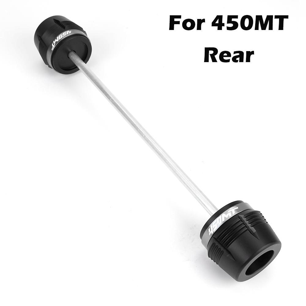 For CFMOTO 450MT 450 MT MT450 2024 2025 2026 Motorcycle Accessories Front Rear Wheel Axle Fork Slider Crash Falling Protection