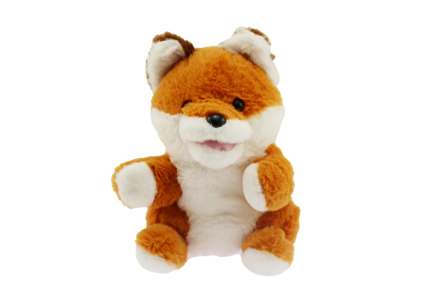 

speed mao Fluffy cute fox stuffed animal hand puppet